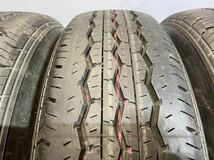 送料無料　195/80R15 107/105L LT (ブリヂストン)ECOPIa RD-613 STEEL 鉄ホイール付きPCD139.7 ハブ径108　15×6J 6穴　C.111_画像7