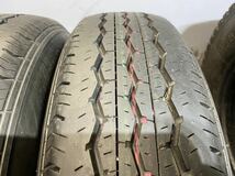 送料無料　195/80R15 107/105L LT (ブリヂストン)ECOPIa RD-613 STEEL 鉄ホイール付きPCD139.7 ハブ径108　15×6J 6穴　C.111_画像8