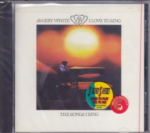 BARRY WHITE / I LOVE TO SING THE SONGS I SING /US盤/新品CD!!44688