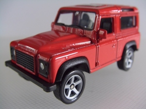  prompt decision LAND ROVER DEFENDER red 