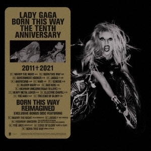 匿名配送 国内盤 CD レディー・ガガ　ボーン・ディス・ウェイ・ザ・テンス・アニヴァーサリー Lady Gaga 2CD 4988031453599