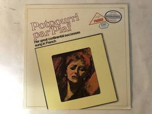 20411S US盤 12inch LP★EDITH PIAF/POTPOURRI PAR PIAF★SP-10295