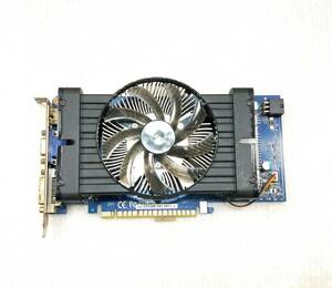 【中古パーツ】GIGABYTE GV-N550D5-1GI REV:1.0 HDMI/VGA/HDMI グラフィックポード /ビデオカード PCI-E ■XK624-2