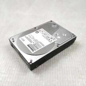 【中古パーツ】3.5 SATA 3TB 1台 正常 TOSHIBA ST01ACA300 使用時間138H ■HDD851