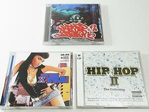 CD　３種類　HIP HOP　　HIP HOP 4 EVER vol.2/HIP HOP Ⅱ THE COLLECTION/HIP-HOP X-TRA!