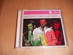 ●即CD:GREGER'S GROOVE PARTY MAX GREGER & HIS ORCHESTRA PLAY HOT TRACKS FOR DANCINGマックス・グレガー1965-73:リマスター:ベスト18曲