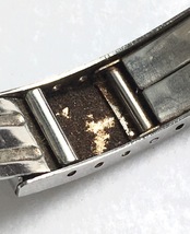 ☆SEIKO セイコー 591524 WATER RESISTANT STAINLESS STEEL 2706-0330 オートマ 動作品 デイト機能確認済 中古_画像9