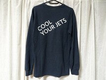 希少 非売品 デルタ航空 DELTA COOL YOUR JETS 飛行機 海外旅行 長袖Tシャツ Sサイズ_画像2