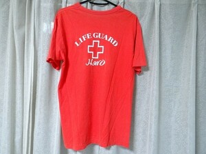 希少 非売品 90年代 ビンテージ 日本製 LIFEGUARD HINO ライフガード ライフセーバー プール 海 監視員 Tシャツ