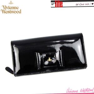 Vivienne Westwood◇Vivienne FIOCCO 長財布 黒 ビビアンウエストウッド