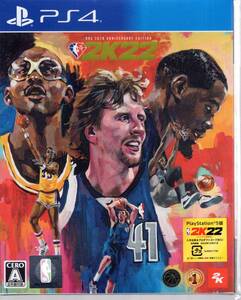 PS4※未開封品※◆NBA 2K22 NBA 75周年記念エディション ~ テイクツー インタラクティブ ジャパン ■送料無料■/112.64