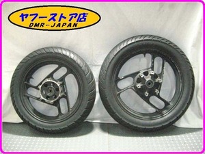 ☆歪み無し 逆車 即決あり☆ 前後 ホイール セット フロントホイール リアホイール FZ750 JYA1AE