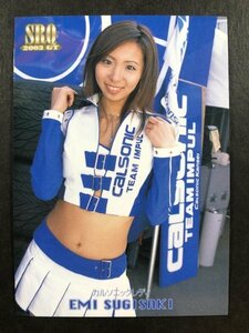 杉崎 絵美　SRQ 2003GT　60/175　レースクイーン グラビア アイドル トレカ トレーディングカード　