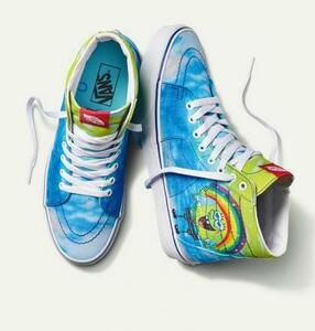 新品未使用 VANS バンズ SK8-HI スケートハイ スポンジボブ コラボ 別注 定価11,550円(税込) 送料無料 US10 28センチ 送料無料