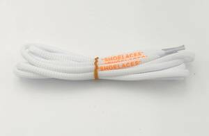 0232 shoes cord circle cord white orange character 140cm 2 pcs set 