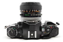 【シャッター鳴き無し】★キャノン★ Canon A-1 SLR Film Camera Black #1591 + CANON LENS FD 50㎜ f/1.4 S.S.C #1592_画像4