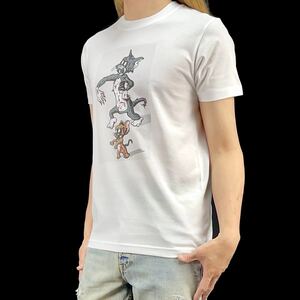 新品 トムとジェリー ネズミ カートゥーンアニメ ゾンビ ホラー パロディ Tシャツ S M L XL ビッグ オーバーサイズ XXL~5XL ロンT パーカー