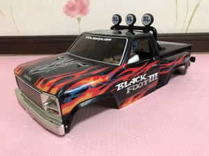送料無料 1/10 ブラックフット ドライバー付き ラジコン ボディ タミヤ TAMIYA BLACK FOOT RC BODY