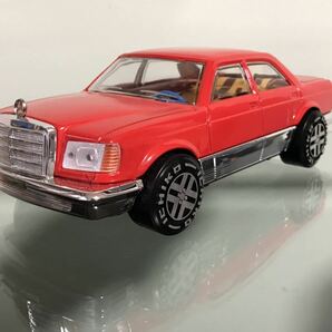 送料無料　1/18位　メルセデスベンツ　380SEL ブリキ　ミニカー　イチコー　MERCEDES BENZ 当時物