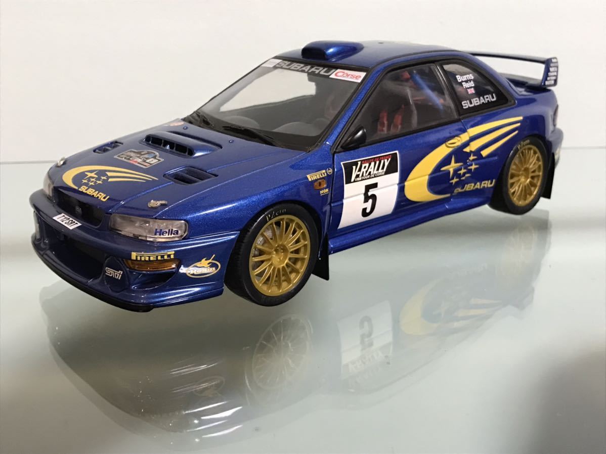人気商品!! オートアート 1999年スバルインプレッサ WRC バーンズ