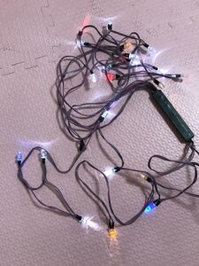送料無料 1/10 ラジコンボディ用 LEDユニットセット 点灯パターン変更可能 ドリフト ツーリング