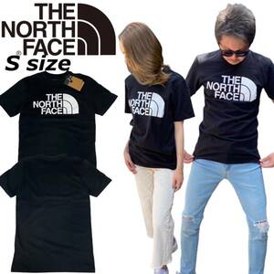 ザ ノースフェイス Tシャツ 半袖 NF0A4M4P ハーフドーム ブラック Sサイズ ロゴ THE NORTH FACE S/S HALF DOME TEE 新品