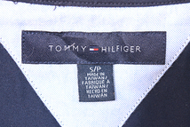 【送料無料】トミーヒルフィガー コットン BDシャツ 長袖シャツ ボタンダウン ネイビー 紺色 無地 メンズS TOMMY HILFIGER 古着 CA0743_画像6