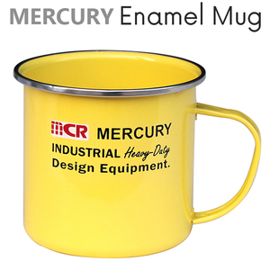  Mercury эмаль кружка 500ml ( желтый ) mercury большой cup уличный кемпинг металл запад набережная способ интерьер american смешанные товары 