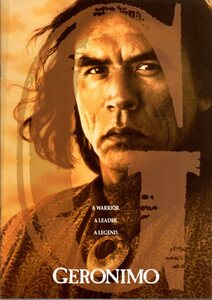 映画パンフレット　「ジェロニモ」　ウォルター・ヒル　ジェイソン・パトリック　ジーン・ハックマン　ロバート・デュヴァル　1994年