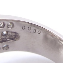 Pt900 プラチナ 指輪 リング ダイヤモンド1.510ct ダイヤモンド0.800ct 13.5号 おしゃれ ゴージャス【中古】/10024166_画像7