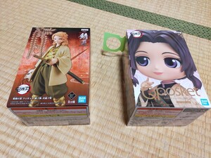鬼滅の刃フィギュア絆の装 錆兎&Qposket 胡蝶しのぶ 鬼滅の刃