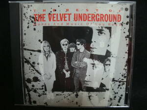 【中古CD】 ヴェルヴェット・アンダーグラウンド/ VELVET UNDERGROUND / BEST OF / WORDS AND MUSIC OF LOU REED