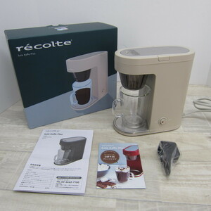 PA3656【ほぼ未使用】レコルト ソロカフェ コーヒーメーカー プラス SLK-2 recolte Solo Kaffe Plus (ホワイト)