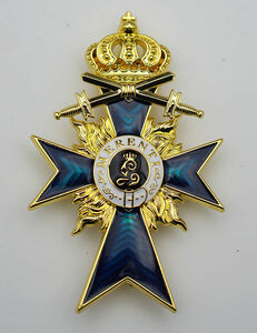 ドイツ バイエルン王国 二級剣付バイエルン・メリットクロス
