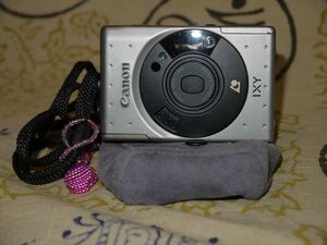 Canon Canon IXY APS lens shutter type camera / APS camera power supply OK*USED present condition 
