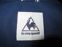 ★le coq sportif /ルコック★新品　M　テーラードジャケット ネイビー　撥水、ストレッチ　収納袋付_画像7