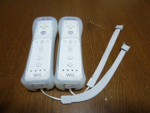 RSJ066《送料無料 即日発送 動作確認済》Wii　リモコン　ジャケット　ストラップ　VL-003 任天堂　純正　白　ホワイト　コントローラ　