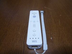 R019《送料無料 即日発送 動作確認済》Wii リモコン コントーラ ストラップ VL-003 任天堂 純正 白 ホワイト