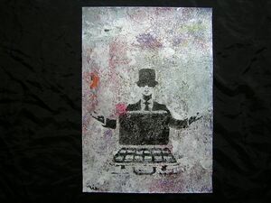 Art hand Auction 絵画, アート, 手描きイラスト, 肉筆, インテリア, 特殊加工, 人物画, 路久義昌 ※額縁に入れて発送します, 美術品, 絵画, その他