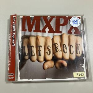 【22-03A】貴重なCDです！　MXPX　エムエックス・ピーエックス　　レッツ・ロック