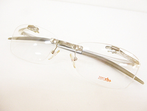 ∞【デッドストック】zerorh+ ゼロアールエイチプラス 眼鏡 メガネフレーム Nexus N1 RH01104 52[]17-135 ツーポイント イタリア製 □H8_画像2