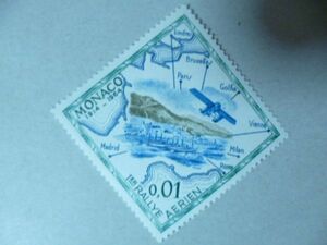 モナコ　古い記念切手　１９６４年