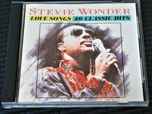 ◆Stevie Wonder◆ スティーヴィー・ワンダー Love Songs 20 Hits CD ベスト 輸入盤