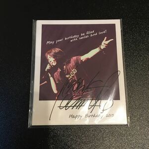 新品 未使用 氷室京介 ポラロイド 写真 バースデー特典 KING SWING