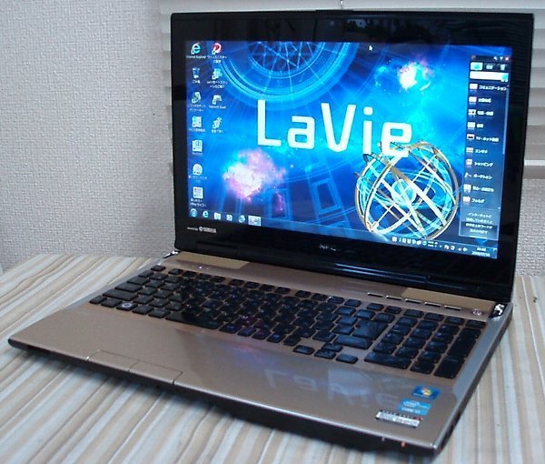 NEC LaVie L LL750/HS6G PC-LL750HS6G [クリスタルゴールド 