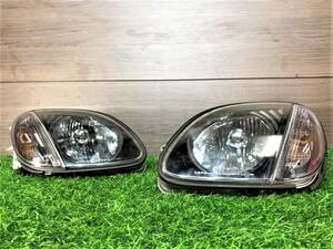  Mercedes Benz R170 SLK230 left right head light DEPO440-1153 crystal black headlamp front marker attaching * tube 285444