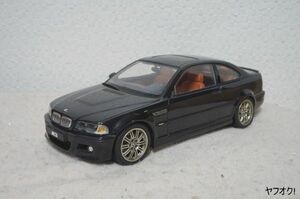 オートアート BMW M3 E46 1/18 ミニカー 黒 難あり 3シリーズ