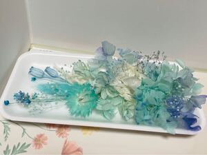 花材セット シアンブルー No.458