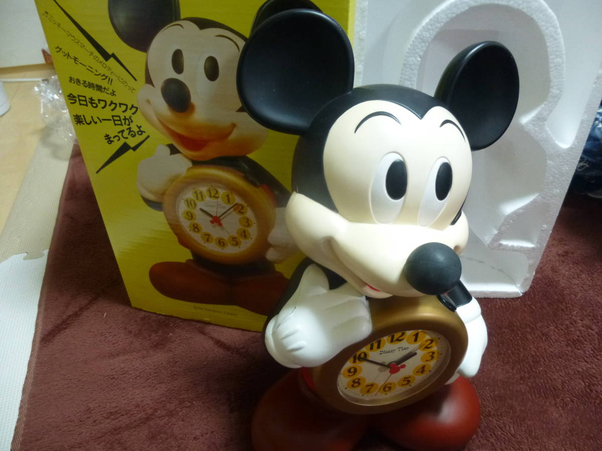 年最新ヤフオク!  ディズニータイム目覚まし時計の中古品・新品