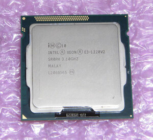 中古CPU Intel Xeon E3-1220 V2 3.1GHz SR0PH